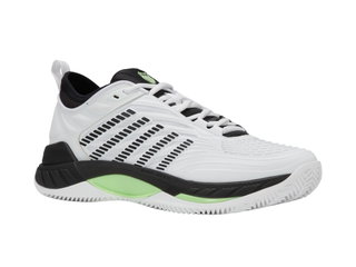 KSwiss Hypercourt Supreme 2 Tennis Shoes Clay/Sand Court 2025 white/black/green men's